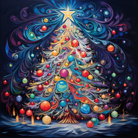 Thumbnail for Winter Night Christmas Tree