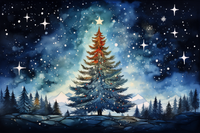 Thumbnail for Tree On Christmas Night