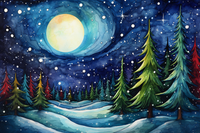 Thumbnail for Trees On A Winter Night