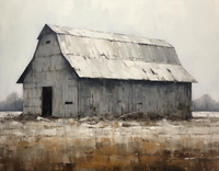 Thumbnail for Simple Old Gray Old Barn