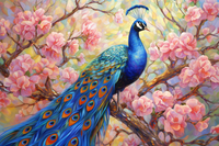Thumbnail for Romantic Blue Peacock