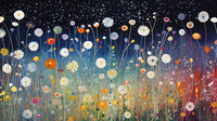 Thumbnail for Evening Haze Over Wildflowers