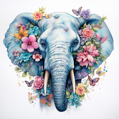 Featuring A Beautiful Elephant