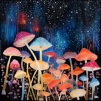 Artsy Mushrooms