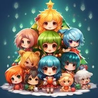 Thumbnail for Anime Christmas Tree
