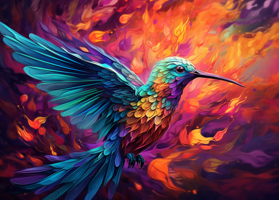 Magical Hummingbird