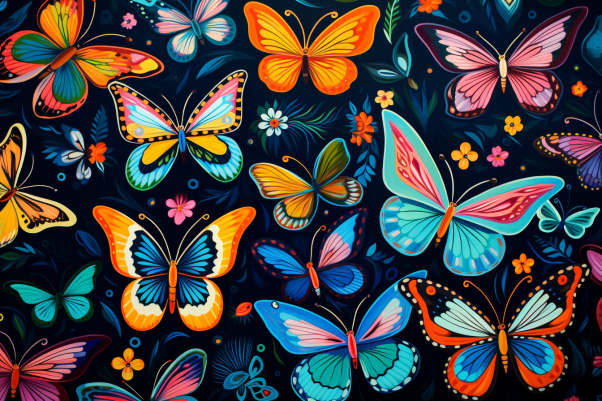 So Many Pretty Butterflies  Diamond Painting Kits