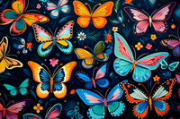 Thumbnail for So Many Pretty Butterflies  Diamond Painting Kits