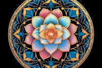 Thumbnail for Graceful Mandala Flower