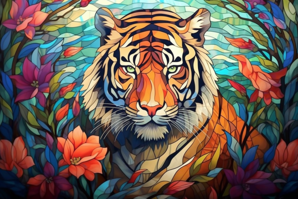 Glorious Soulful Eyes Tiger