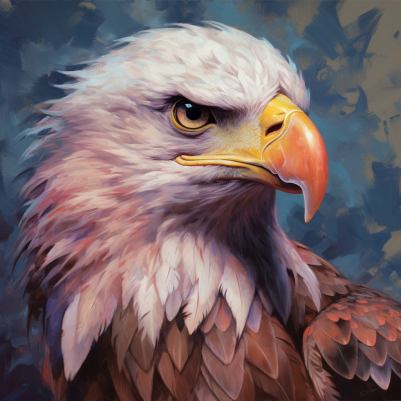 Focused American Eagle