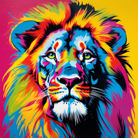 Thumbnail for Pop Art Lion