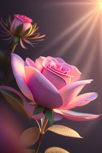 Thumbnail for Pink Roses Catching Some Rays