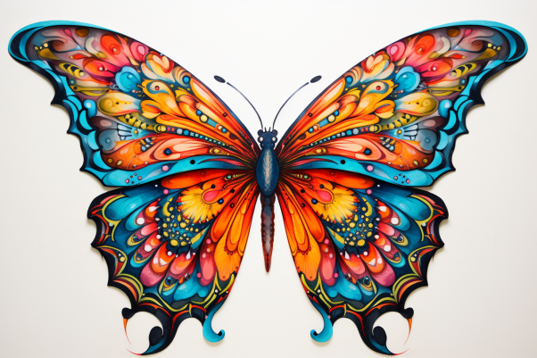 Artsy Detailed Butterfly  Diamond Painting Kits