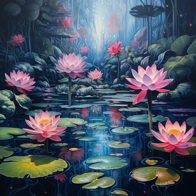 Magic Pond Water Lilies