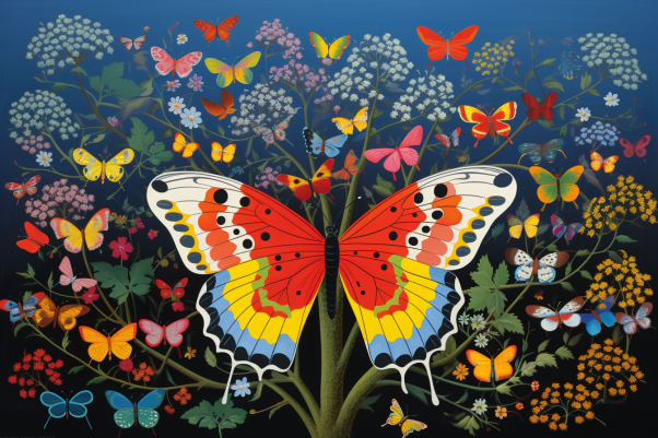 Variety of Butterflies Diamond Painting Kits