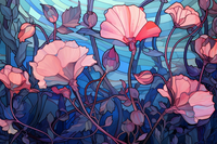 Thumbnail for Glorious Flowers Among A Blue Sky