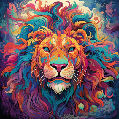 Majestic Dreamland Lion