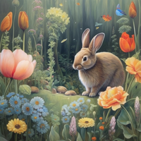 Thumbnail for Bunny In A Magical Garden