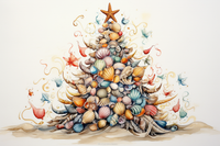 Thumbnail for Seashell Inspired Christmas Tree