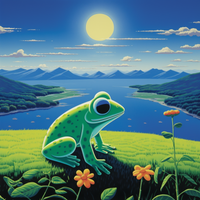 Thumbnail for Frog In Sunlight