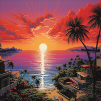 Thumbnail for Tropical Sunset Haze