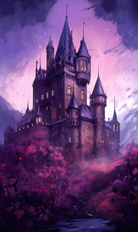 Thumbnail for A Purple Castle On A Purple Evening