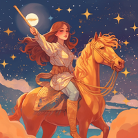 Thumbnail for Lofi Magic, Boho Girl And Her Horse