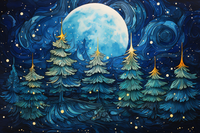 Thumbnail for Trees On Christmas Night