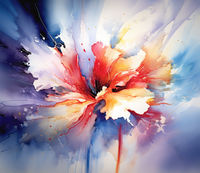 Thumbnail for Soft Mesmerizing Abstract Flower