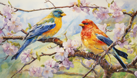 Thumbnail for Two Birds In Spring