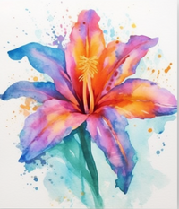 Thumbnail for Watercolor Water Lily