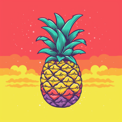 Vibing Pineapple