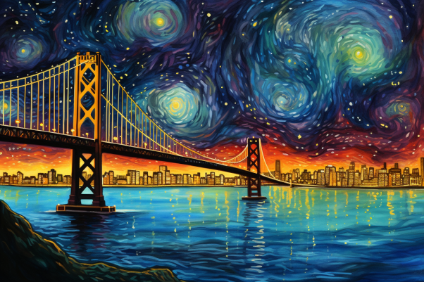 San Francisco Starry Night