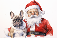 Thumbnail for French Bulldog And Santa