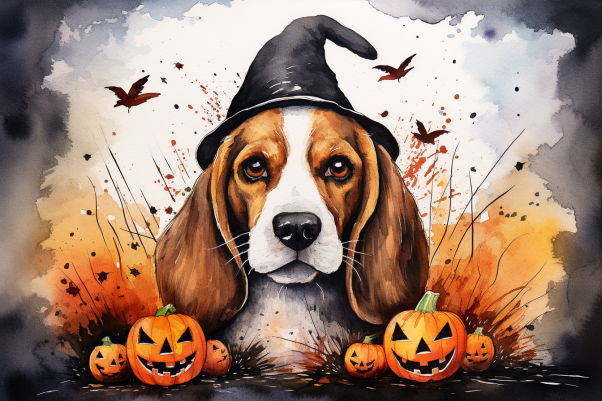 Beagle Halloween