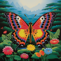 Thumbnail for Beautiful Colorful Butterfly
