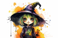 Thumbnail for Sweet Little Halloween Witch