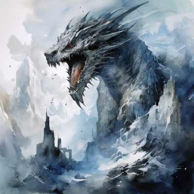 Fierce Stone Cold Dragon