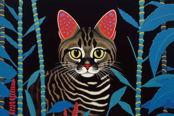 Bold Bengal Cat Diamond Painting Kits