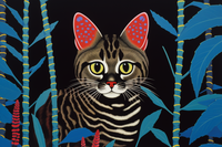 Thumbnail for Bold Bengal Cat Diamond Painting Kits
