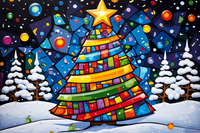 Thumbnail for Playful Colorful Christmas Tree