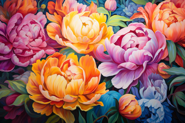 Peony Art