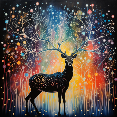 Majestic Deer Diamond Painting Kit, 15 Patterns to Choose, On Sale– Diamond  Paintings Store