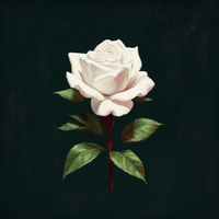 Thumbnail for A Single White Rose