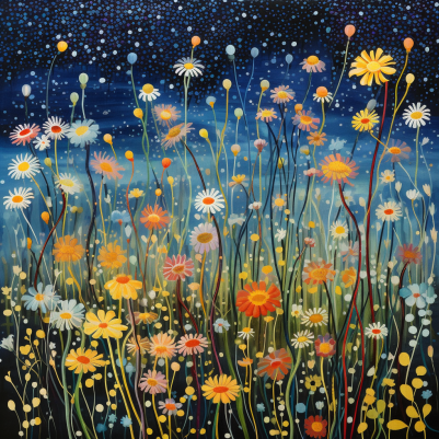 Wildflowers Reaching For The Stars