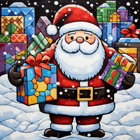 Thumbnail for Happy Santa Claus And Gifts