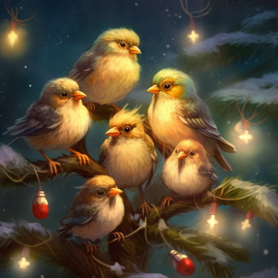 Christmas Birdies