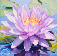 Thumbnail for Floating Purple Water Lily