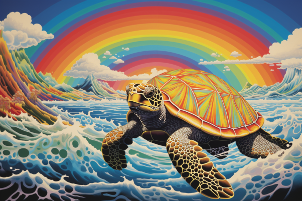 Sea Turtle Dreams  Diamond Painting Kits